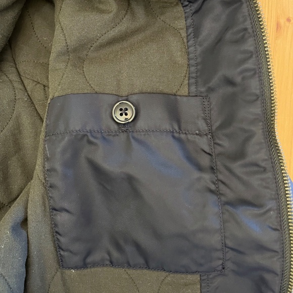 J Crew Wallace & Barnes flight bomber jacket J6845 Navy XS - Picture 5 of 13